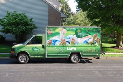 Joshua Tree Professional Tree & Lawn Care truck