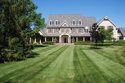 beautiful lawn with lawn care services in Pennsylvania