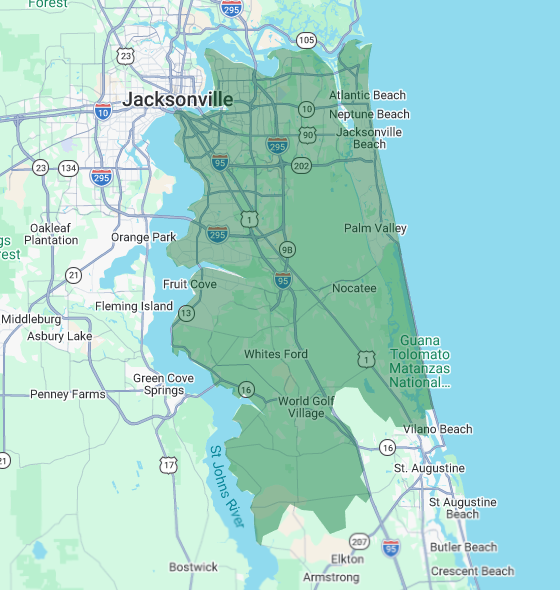JacksonvilleSouthFLTerritoryMap2 JacksonvilleSouthFLTerritoryMap2