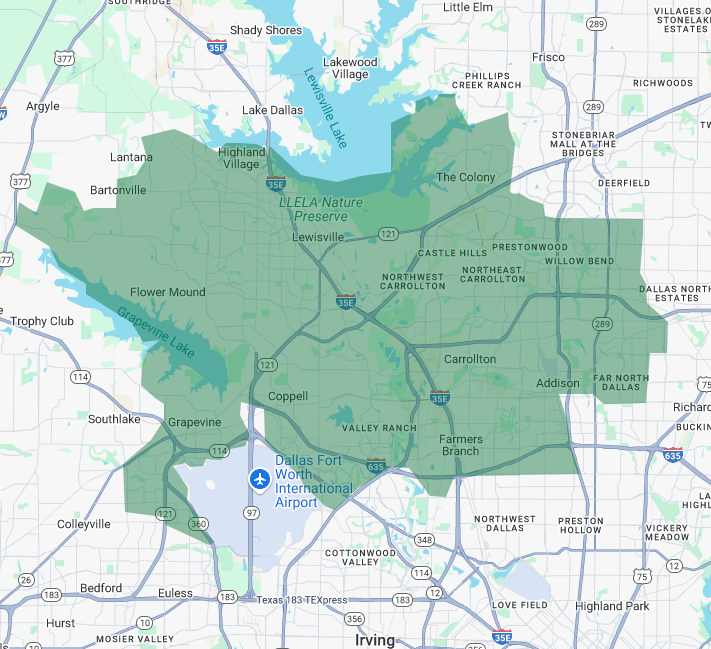 NorthDallasTX-TerritoryMap NorthDallasTX-TerritoryMap